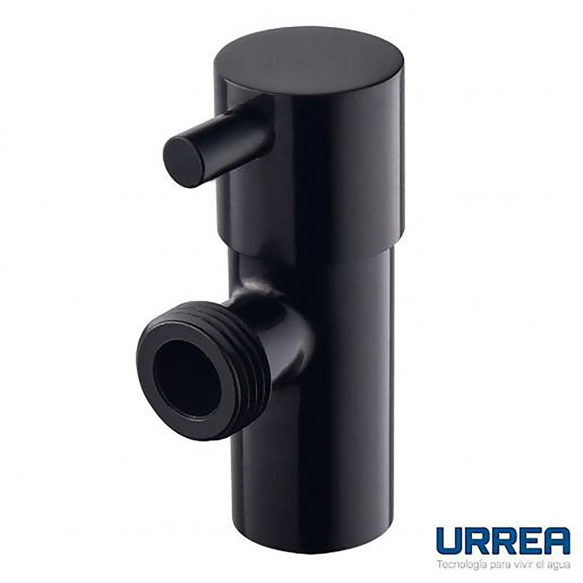 Urrea - Lalve de Control Angular Inoxidable Negro 402.2