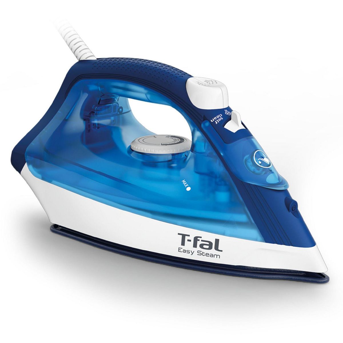 Plancha Easy Steam Blue Print, marca T-Fal - Foto Principal