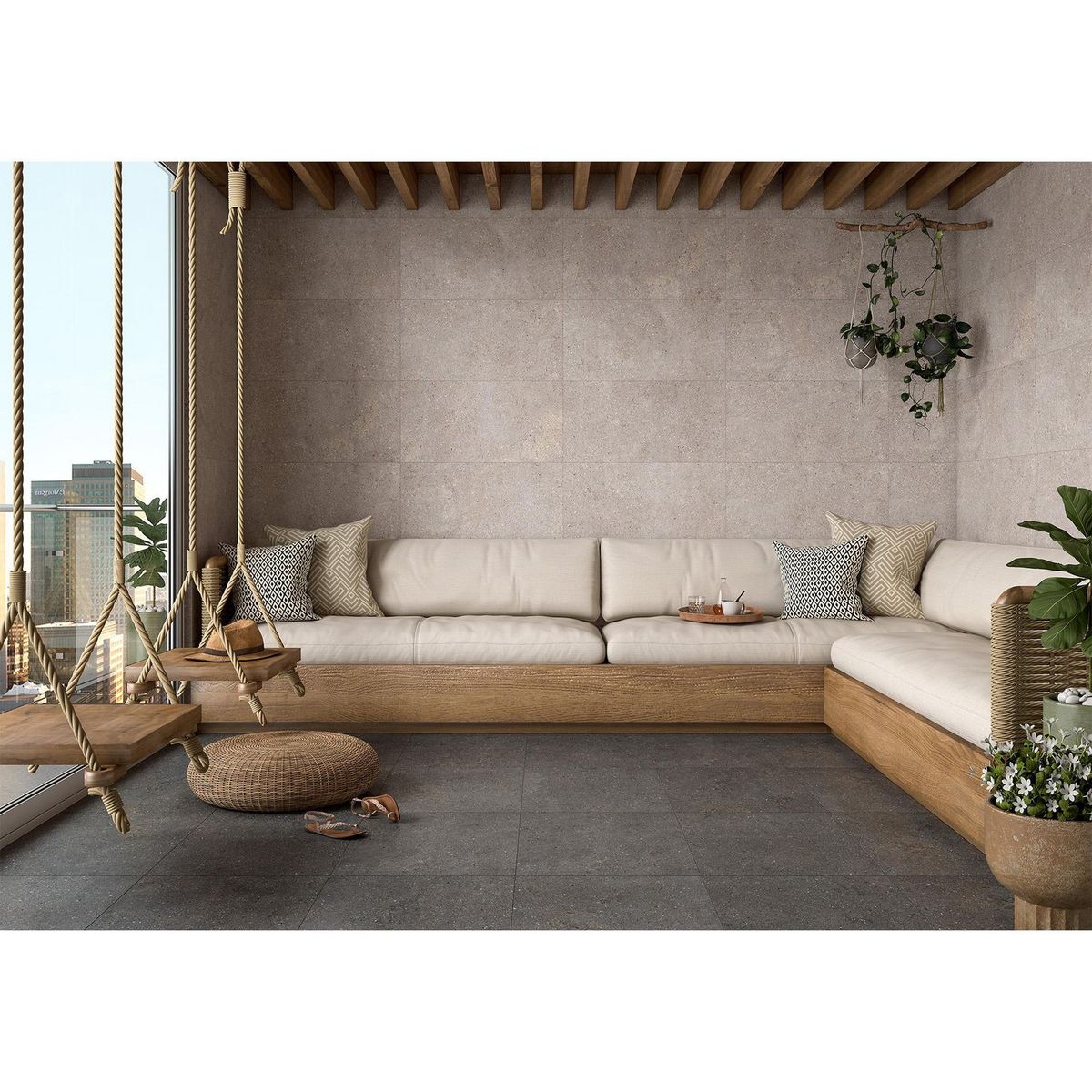Piso Cerámico 55X55 Cantieri Oxford1.49, marca Porcelanite - Foto 2