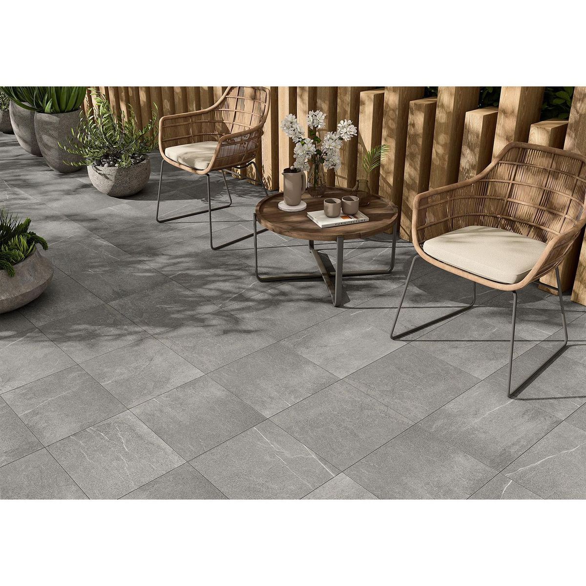 Piso Cerámico 44X44 cm Breton Oxford 1.92, marca Porcelanite - Foto 2