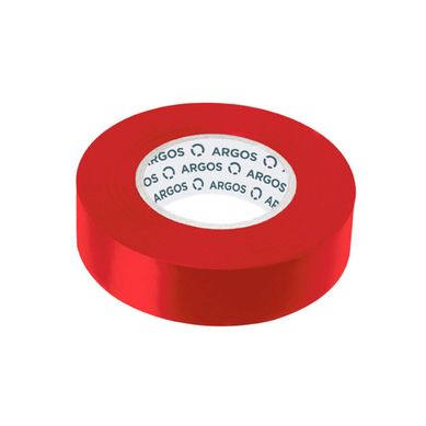 Cinta Aislante de Vinil 19 mm x 18M Rojo