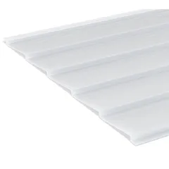 Lámina de Policarbonato Suntuf Zigzag 1.50 Hielo 0.81 x 3 m