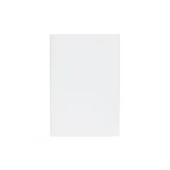 Placa Ciega 3 Modulos Lugano Acabado Blanco