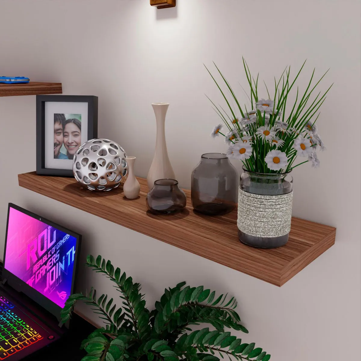 Maderkit - Repisa flotante gales 90 cm