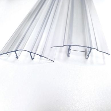 Perfil HCP Klar Base-Tapa x 3.05 m, Traslucido