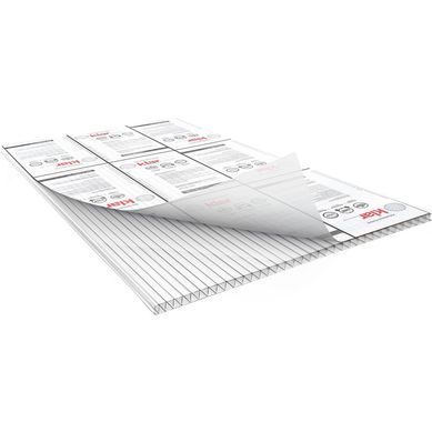 L�mina de policarbonato Alveolar Klar Trasl�cido 6 mm x 1.22 x 3.05 m