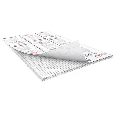 L�mina de policarbonato Alveolar Klar Trasl�cido 4 mm x 1.83 x 6.10 m