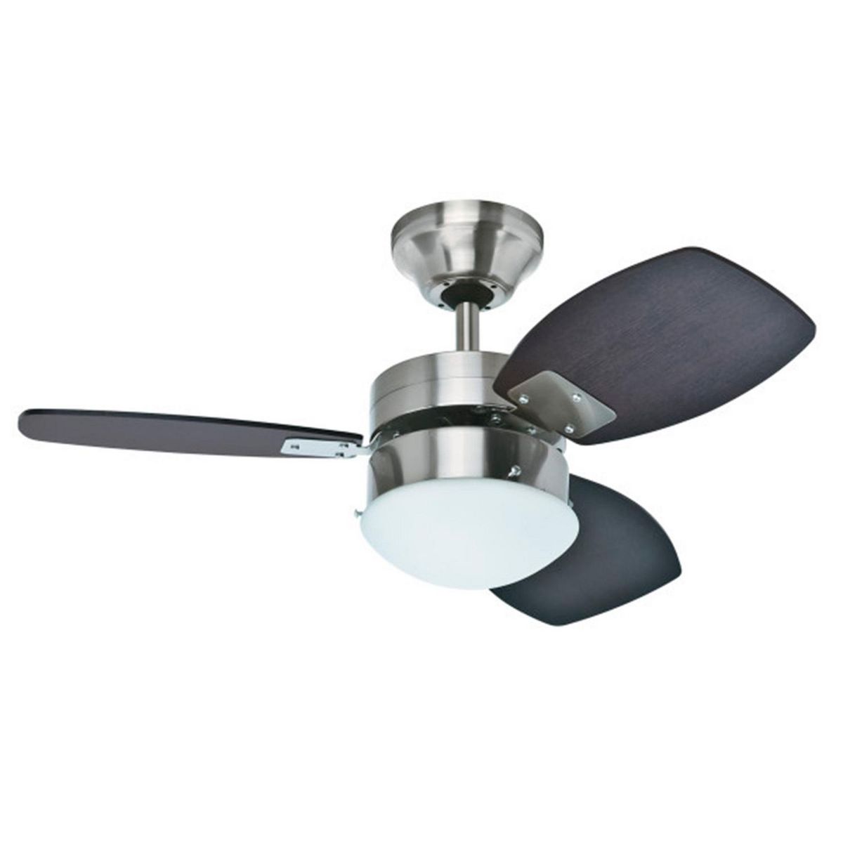 Hunter - Ventilador de Techo Sprite 3 Aspas y 1 Luz de 30" Níquel