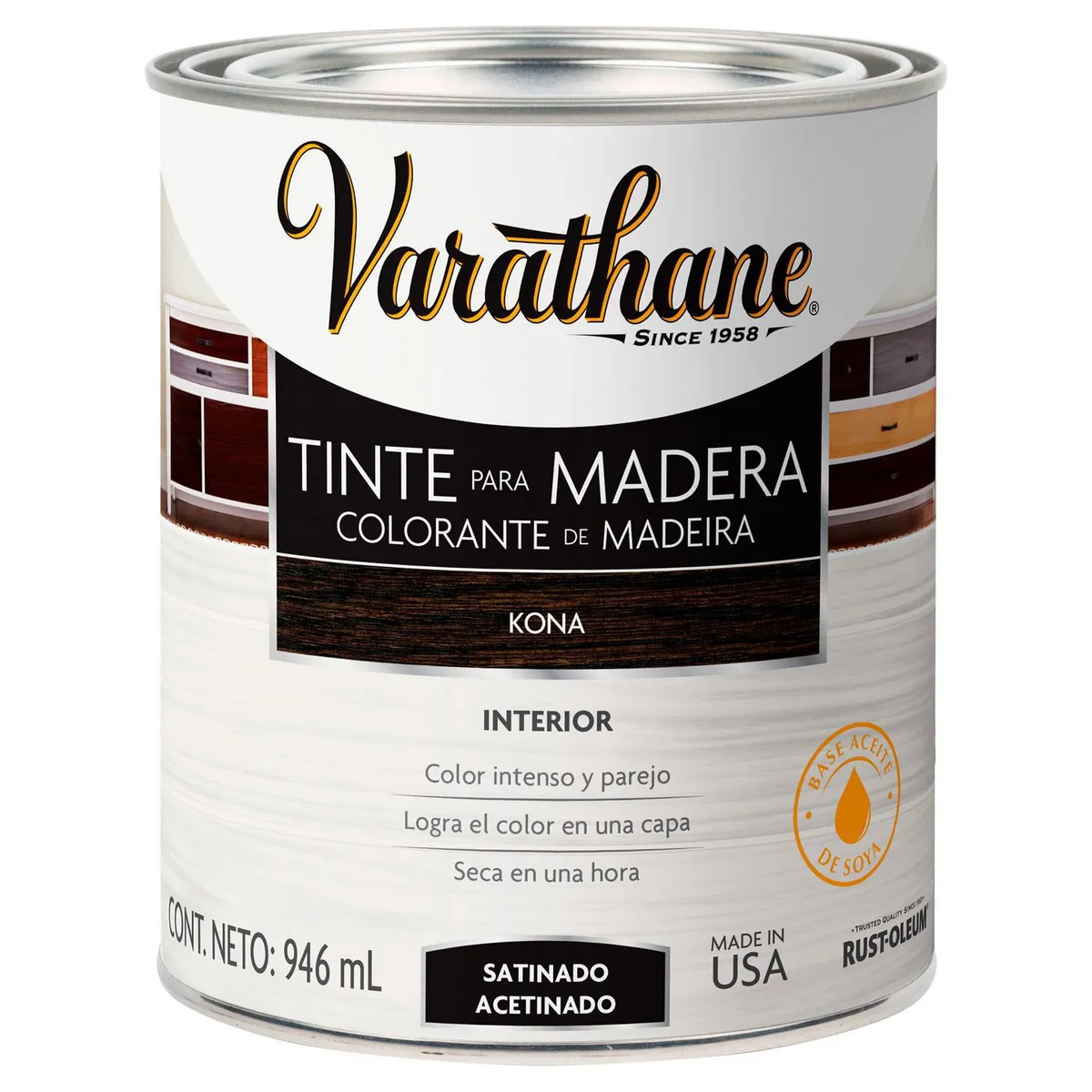 Varathane - Barniz Tinte Kona