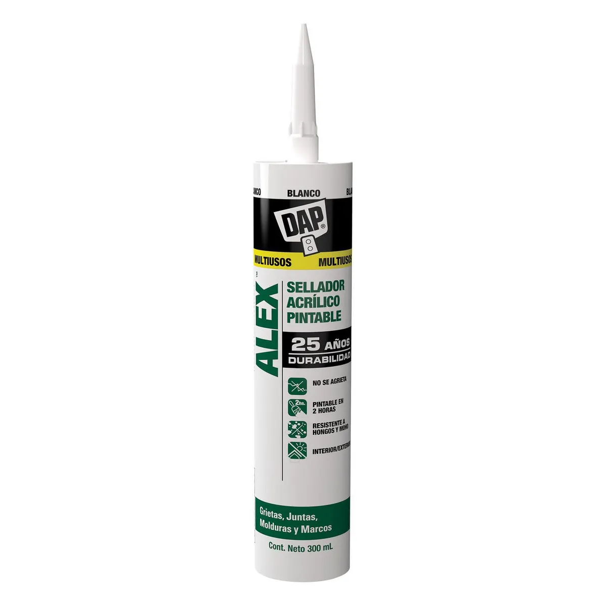 Sellador Blanco 300 ml, marca Dap - Foto Principal