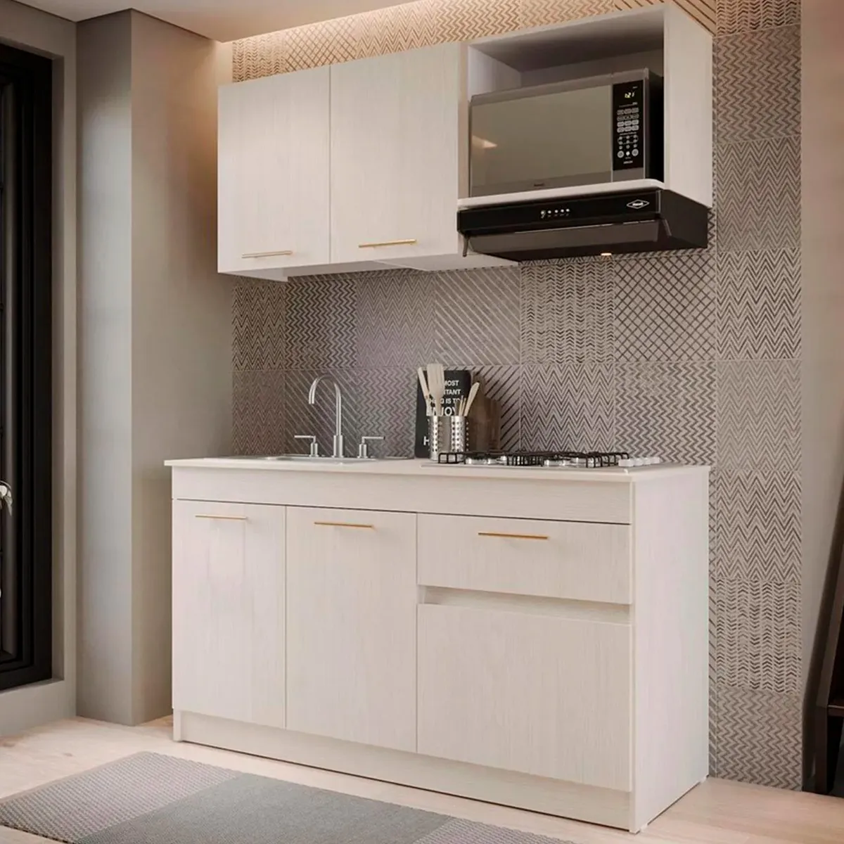 Cocina Integral  Loretta 1.50, marca Maderkit - Foto Principal