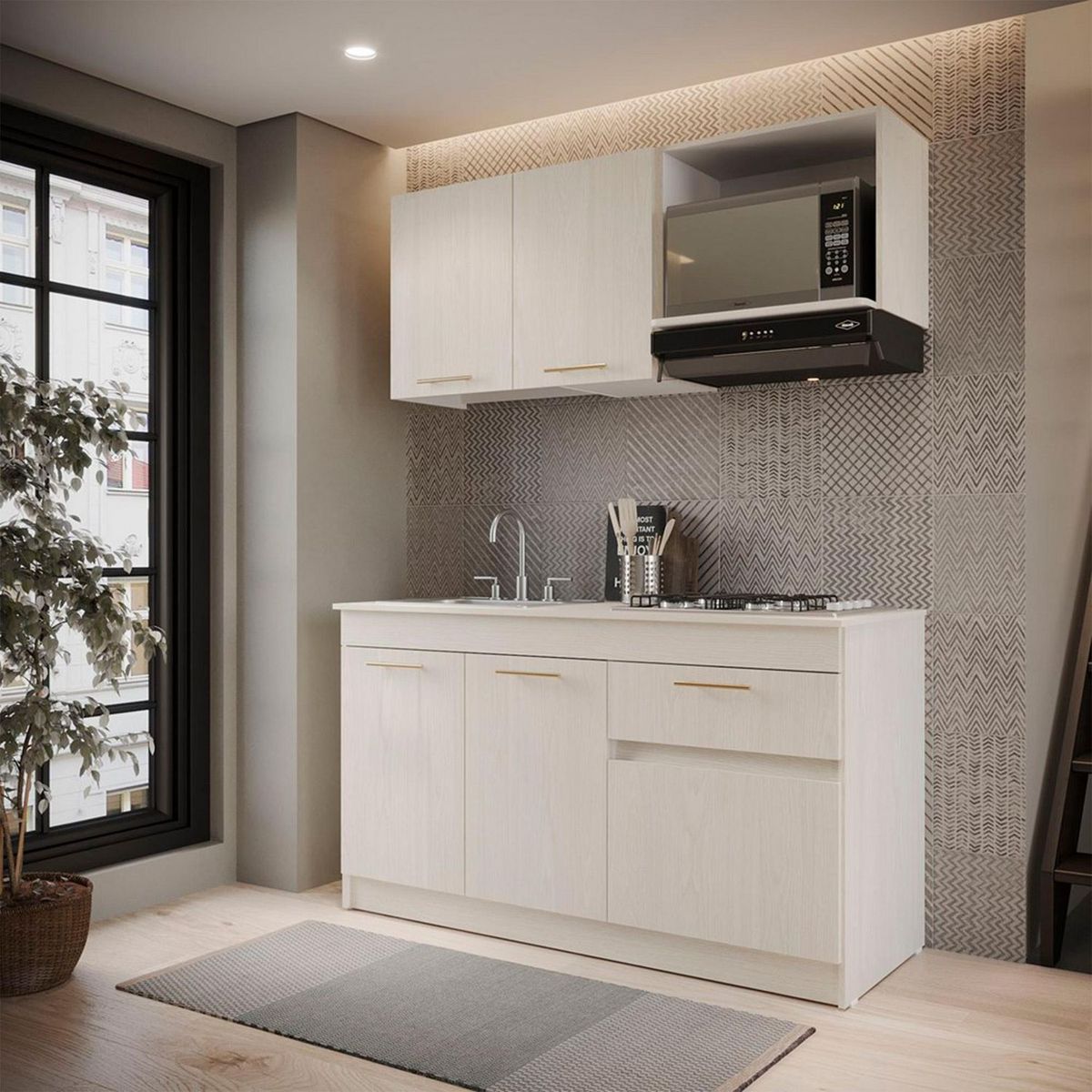 Maderkit - Cocina Integral  Loretta 1.50