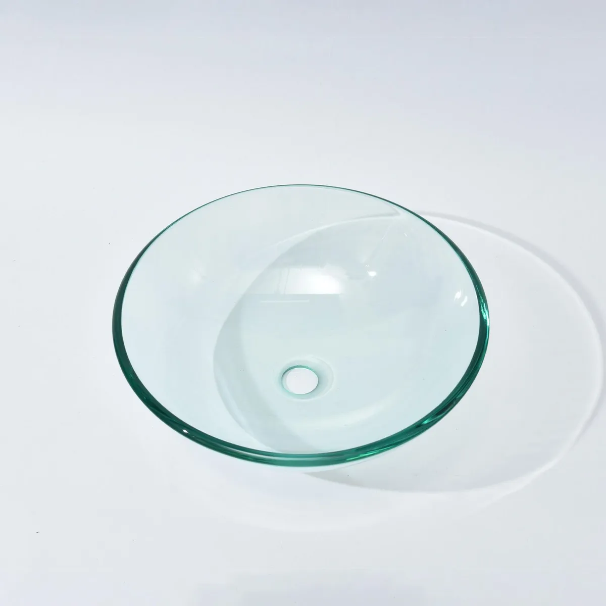 Allapsa - Lavabo Ovalin en Cristal Templado