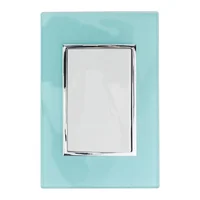 Placa Apagador Sencillo, Aqua