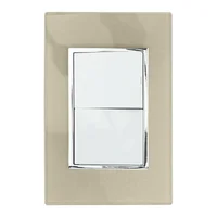 Placa Apagador Doble Champ