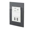 Placa Contacto Usb y Contacto Humo