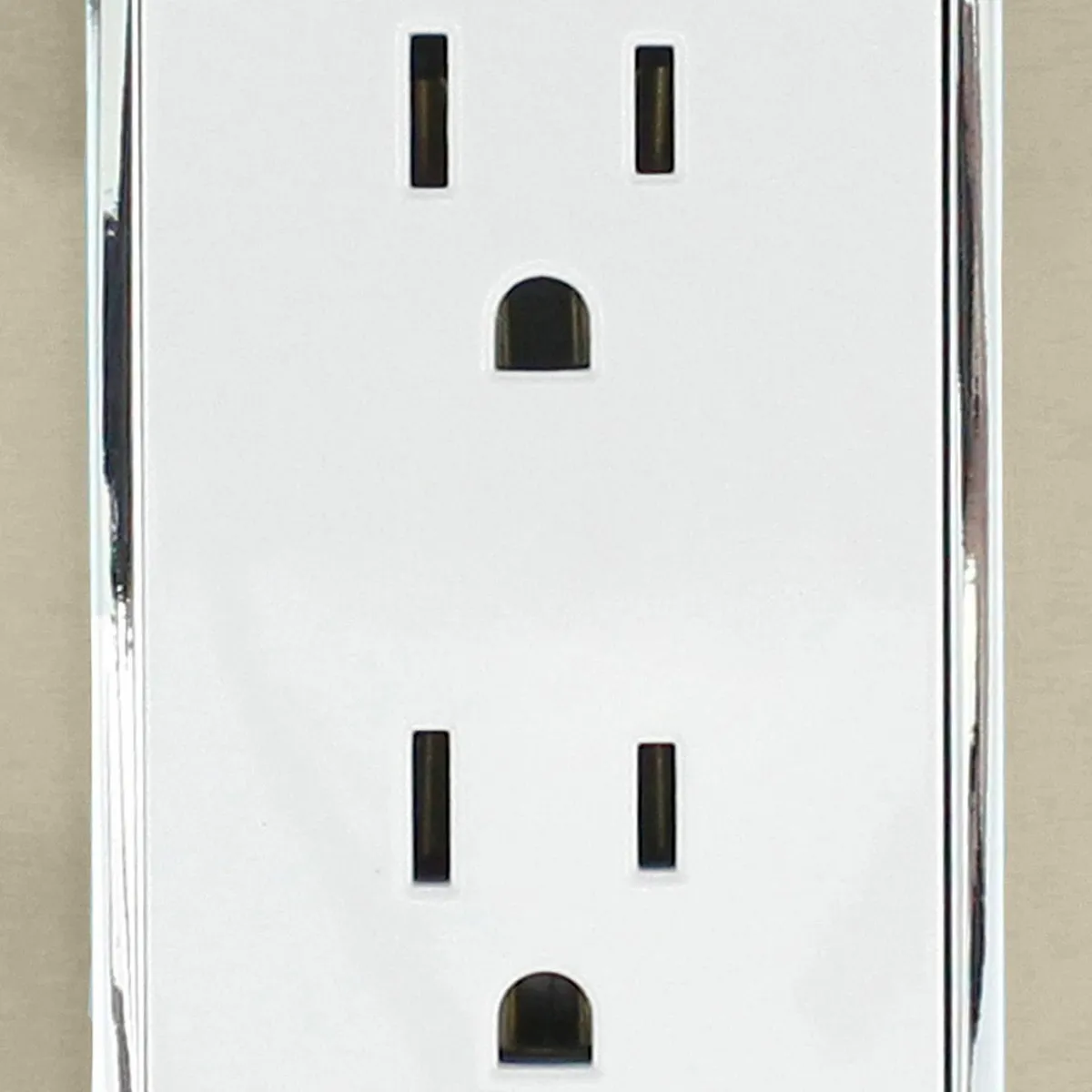 Placa Contacto Doble, Champagne, marca Sanelec - Foto 2