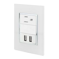 Placa Contacto Usb y Contacto Blanco