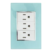 Placa Contacto Triple Aqua