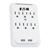 Adaptador de Pared Multicontactos de 6 S