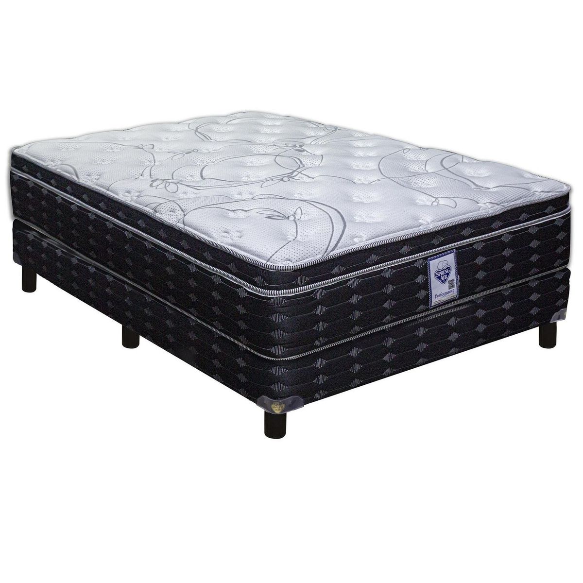 Juego colchón y base Queen Size Oviedo Spring Air, marca Spring Air - Foto 2