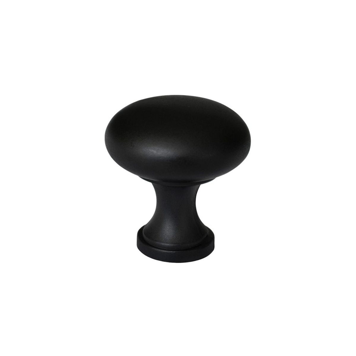 Fixser - Jaladera Fixser Boton Bilbao 32.5X34 mm Negro C/T