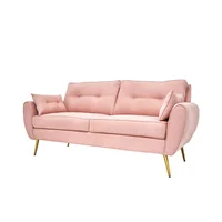 Sofá de 3 plazas Boho rose