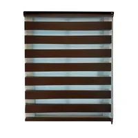 Persiana Dúo Enrollable Chocolate 200 x 220 cm
