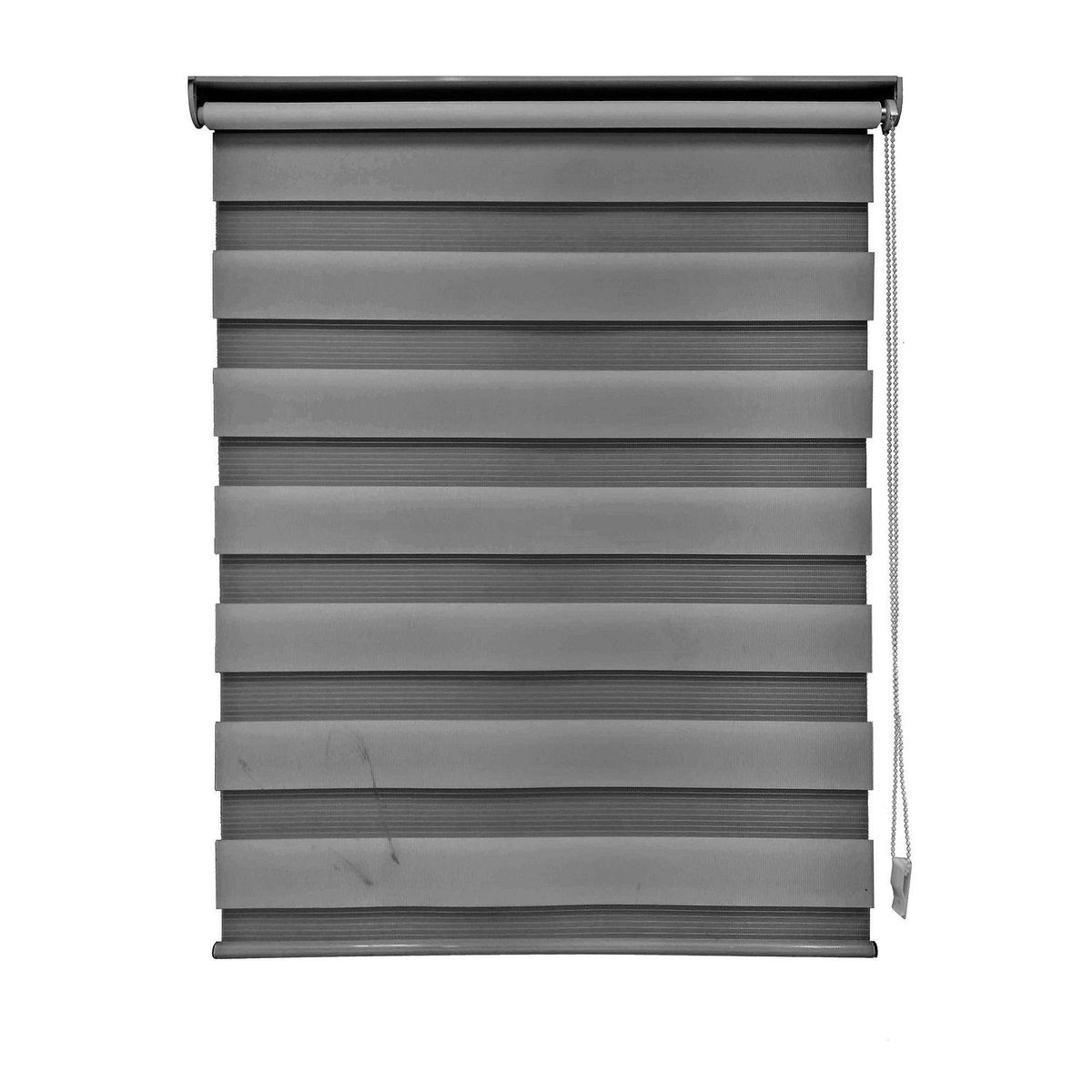 Deco Persiana - Persiana Dúo Enrollable Gris Oxford 150 x 180 cm