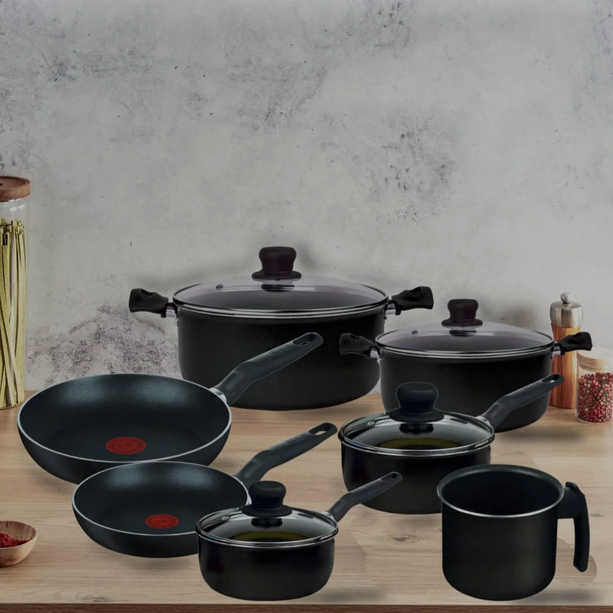 Batería de cocina 11 piezas Vital Tfal, marca Tefal - Foto 2