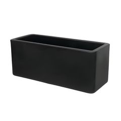 Maceta Jacaranda Rectangular Negro 100 X 40 X 40 Cm