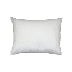 Almohada Twin capitoneada firmeza media Blanco