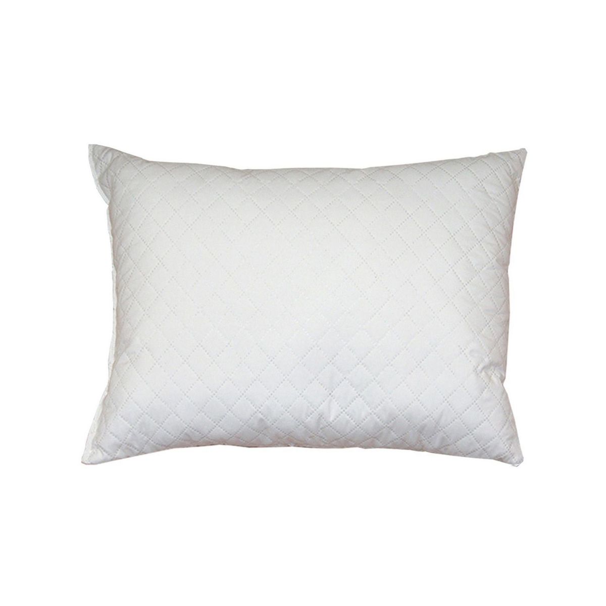 Just Home Collection - Almohada twin de mf capitoneada blanco estd