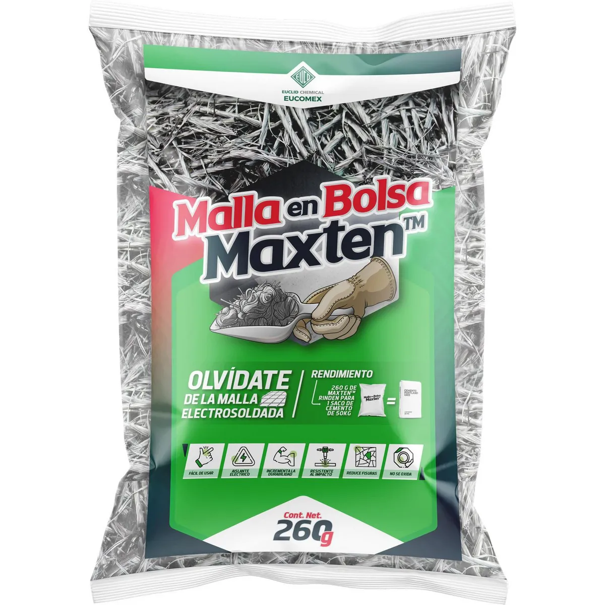 ** Marca Nueva ** - Malla En Bolsa Maxten 260 Gr