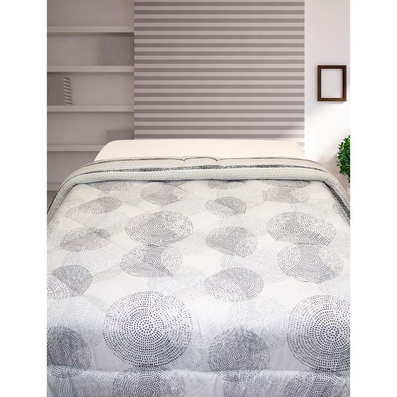 Home Collection - Edredón King Size Reversible Lugo Gris
