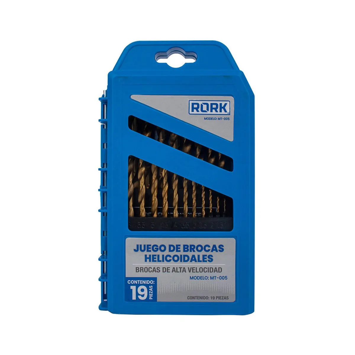 Juego De Brocas Helicoidales, marca Rork - Foto 2