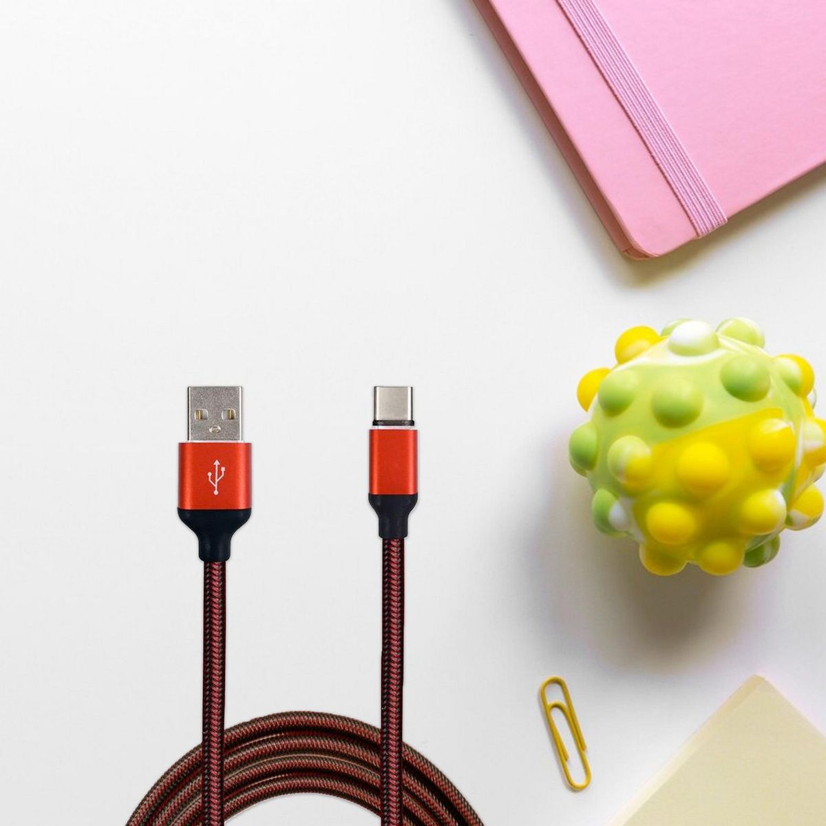 Select Sound - Cable USB a USB-C Nylon 1 Metro