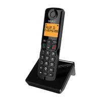 Telefono Inalambrico Negro