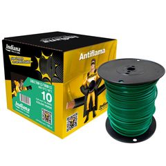 Cable Indiana THHW-LS #10 Verde 100 Metros
