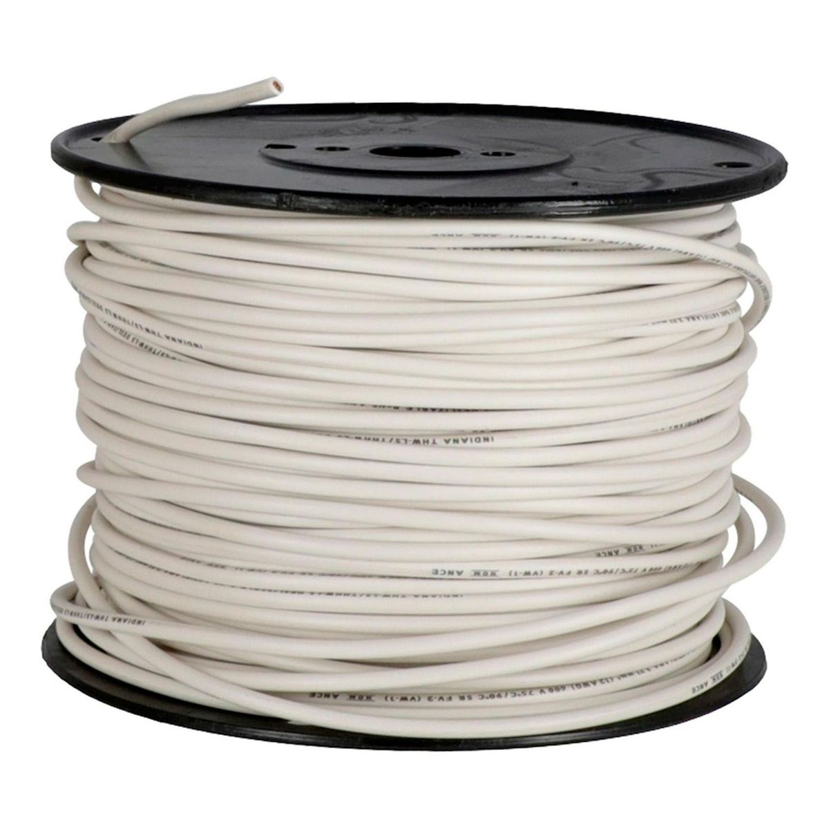 Indiana - Cable Indiana THHW-LS #12 Blanco 100 Metros