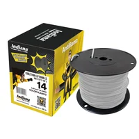Cable Indiana THHW-LS #14 Blanco 100 Metros