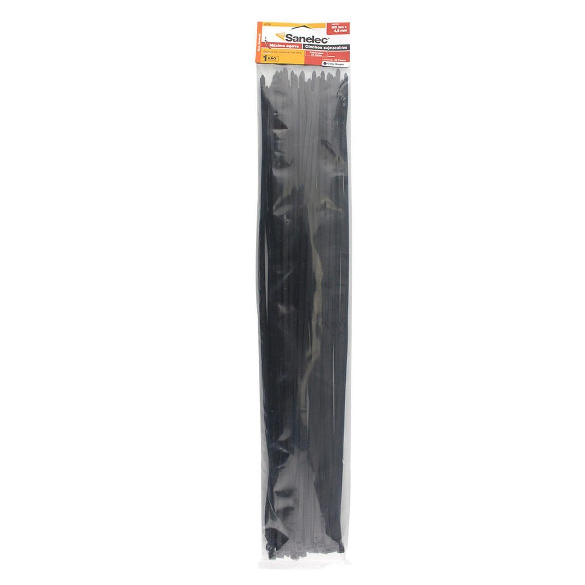 Cinchos Plásticos 4.8 x 500 mm Sanelec, marca Sanelec - Foto 2