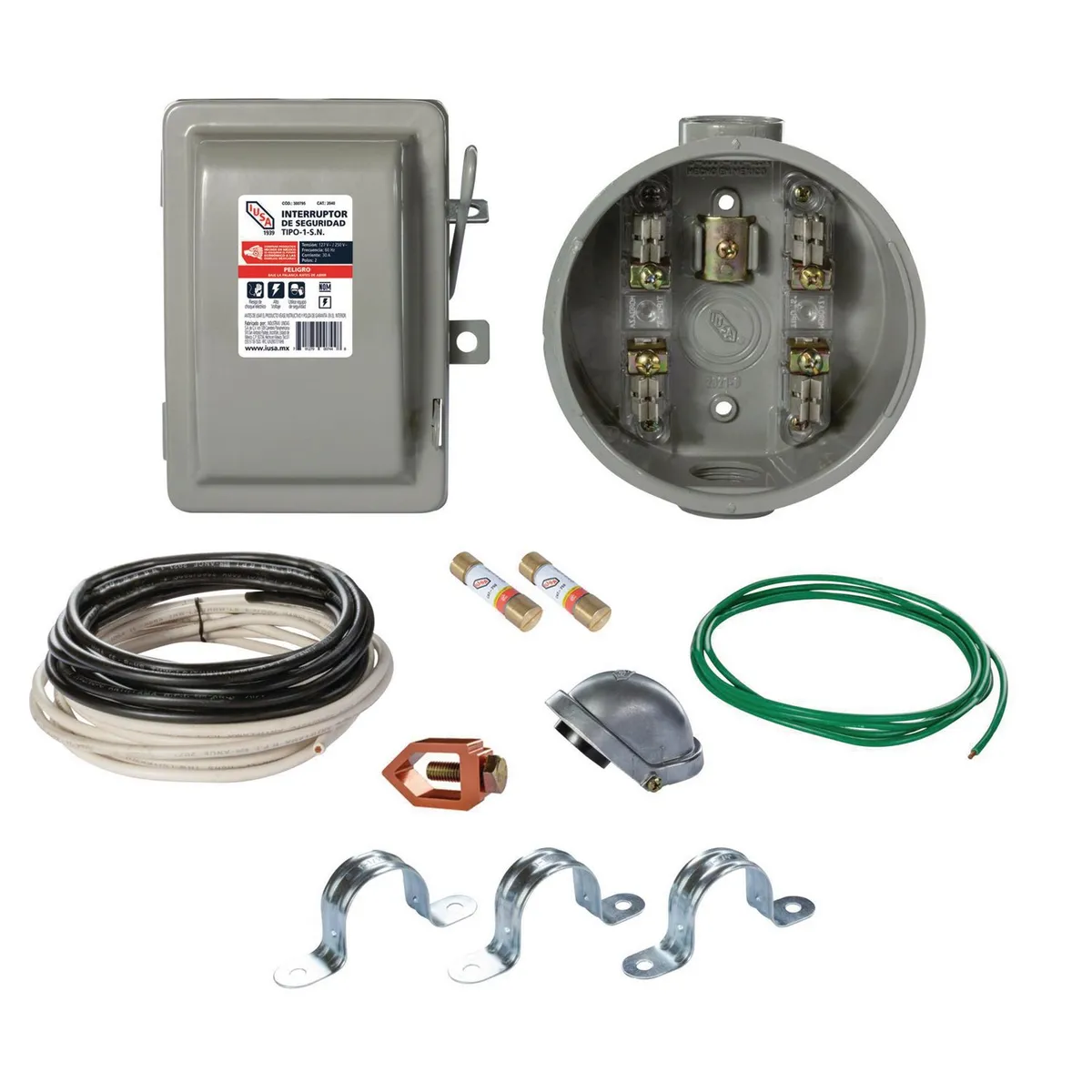 Iusa - Kit de Mufa con Interruptor de Seguridad IUSA