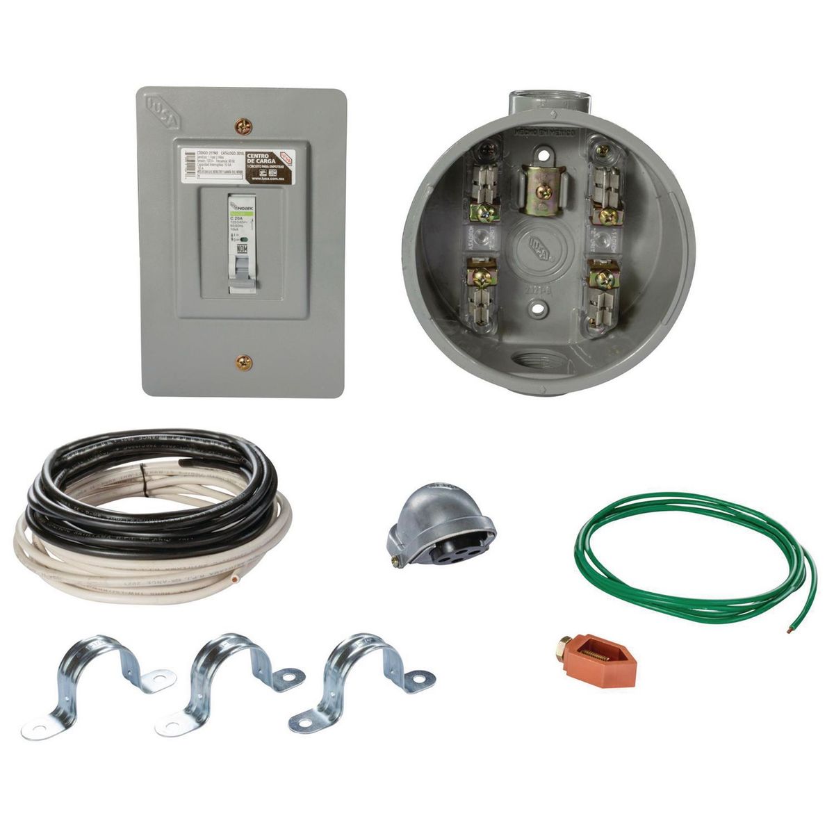 Kit de Mufa con Centro de Carga IUSA, marca Iusa - Foto Principal