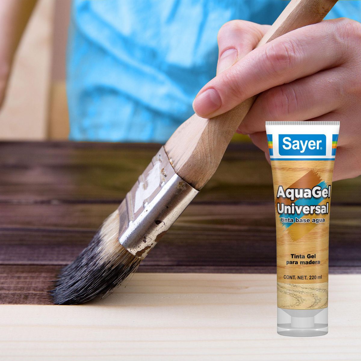 Tinta Aquagel Universal Maple, marca Sayerlack - Foto 2