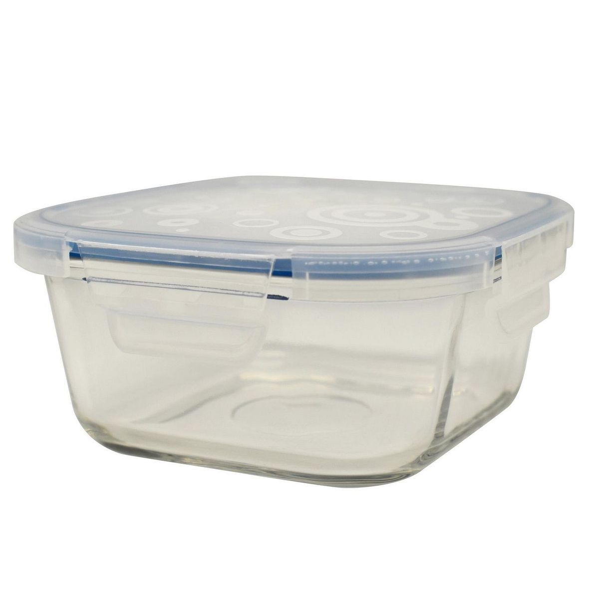 Cocina Mia - Contenedor de vidrio cuadrado 540 mililitros