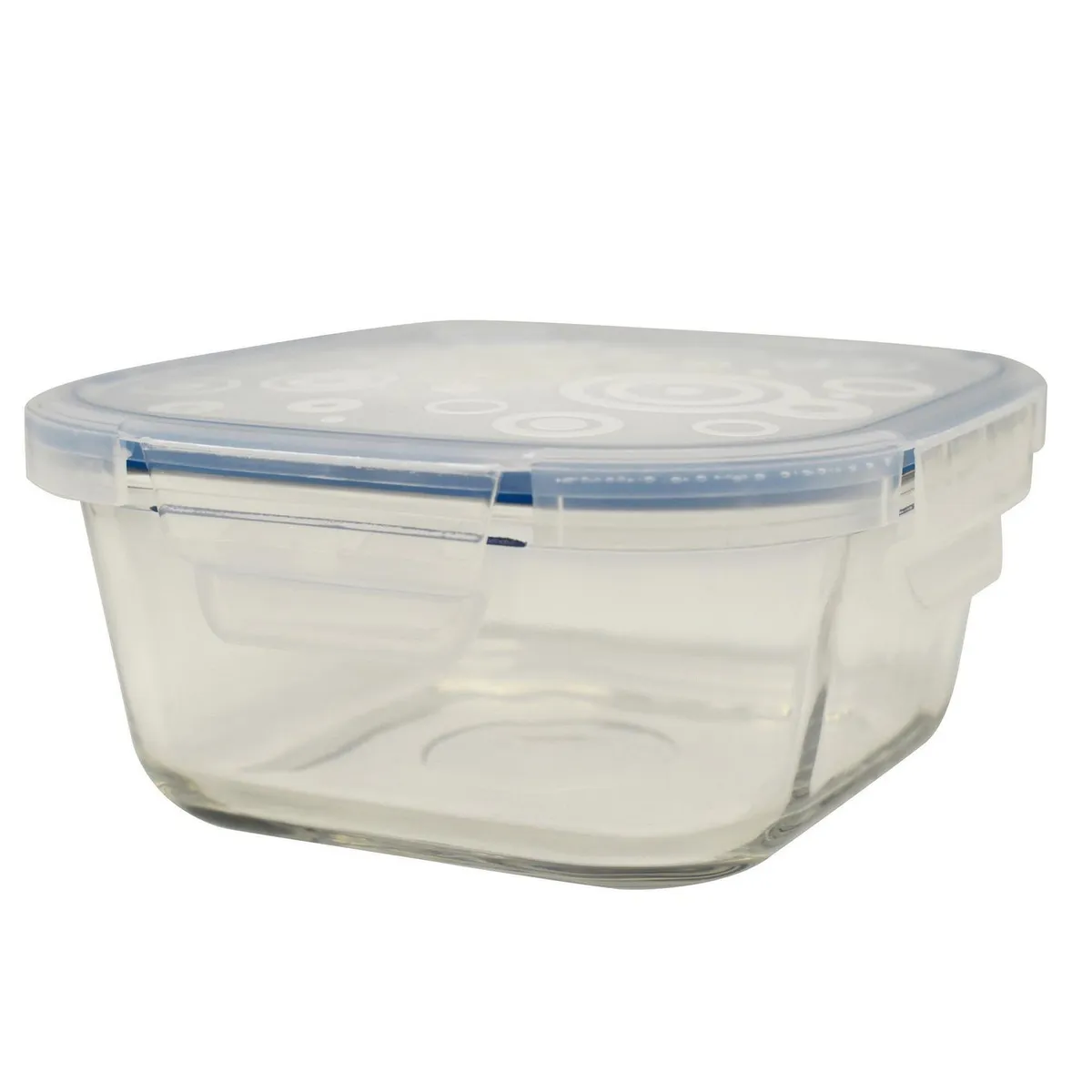 Cocina Mia - Contenedor de vidrio cuadrado 540 mililitros