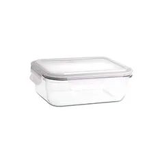 Contenedor de vidrio rectangular 1040 mililitros
