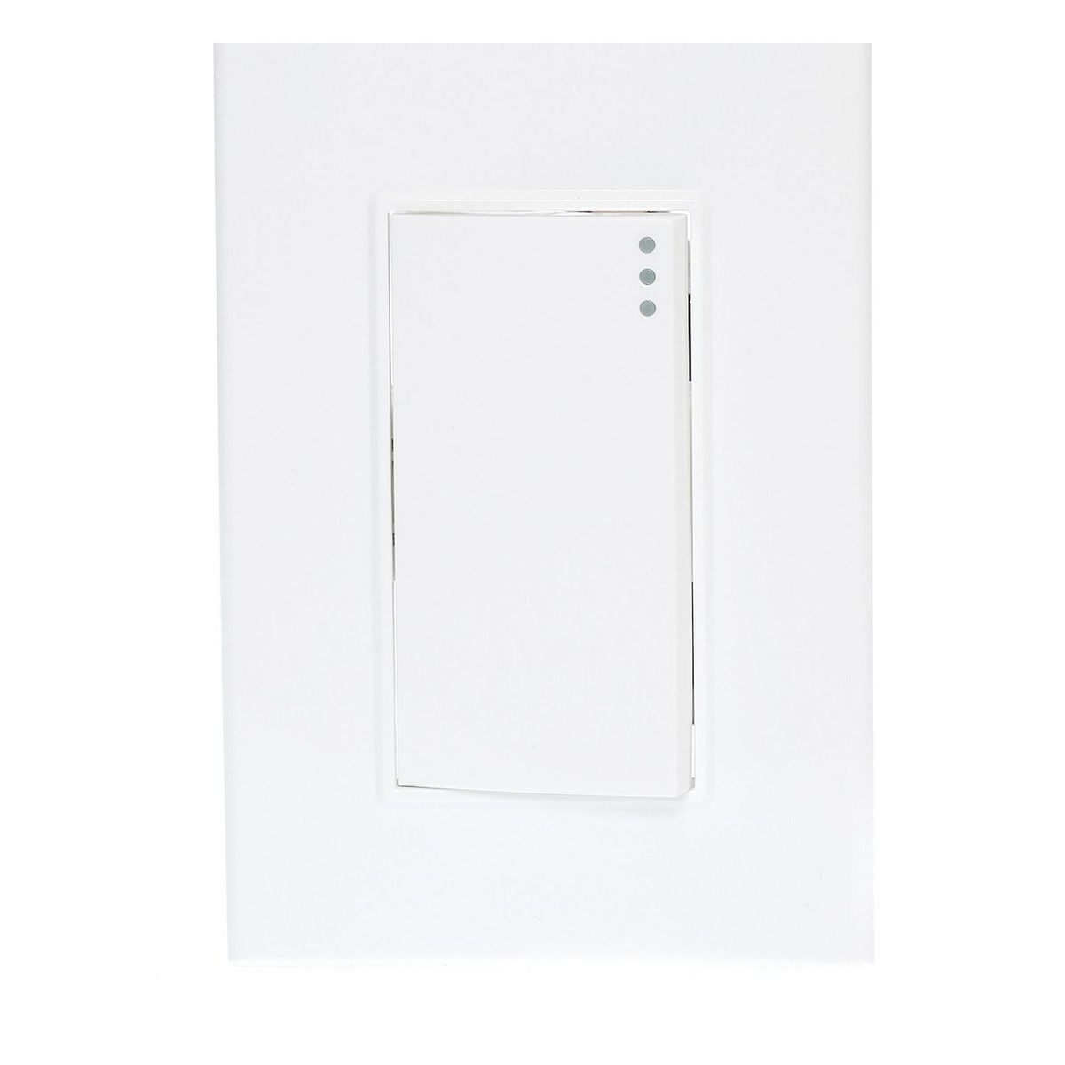 Igoto - Placa Armada Lugano + Apagador 3 Modulos Blanco