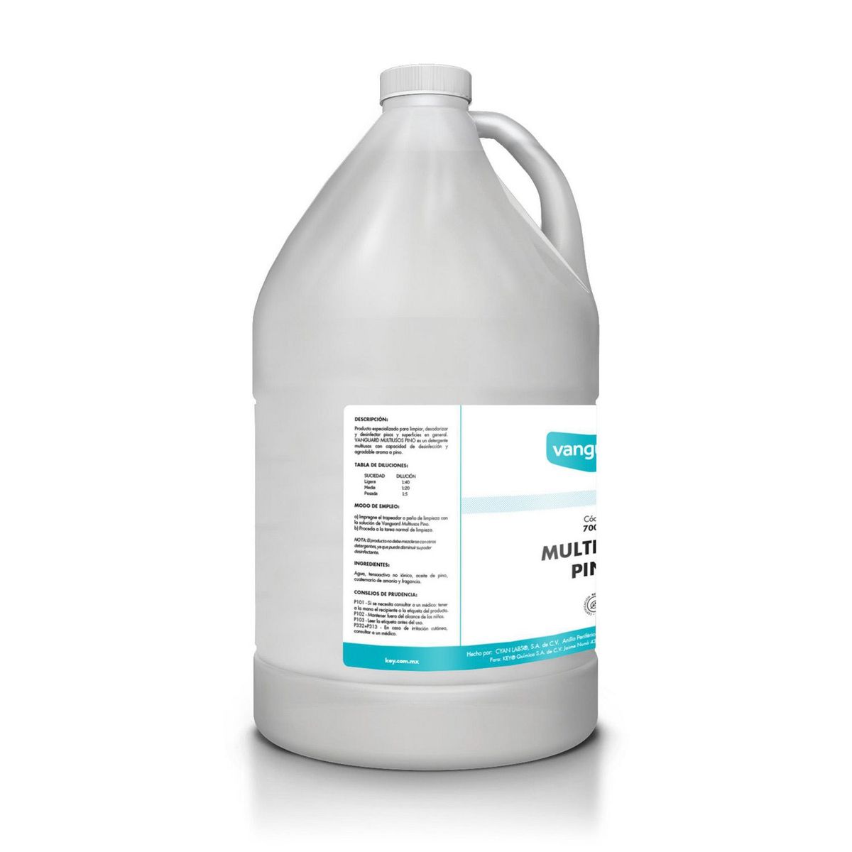 Vanguard - Limpiador profesional mutisuperficies Vanguard Pino 4L